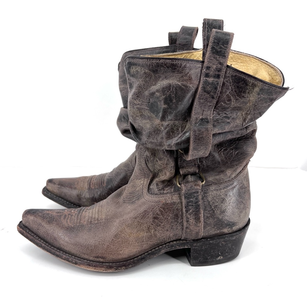 Sundance Brown Heeled Boots